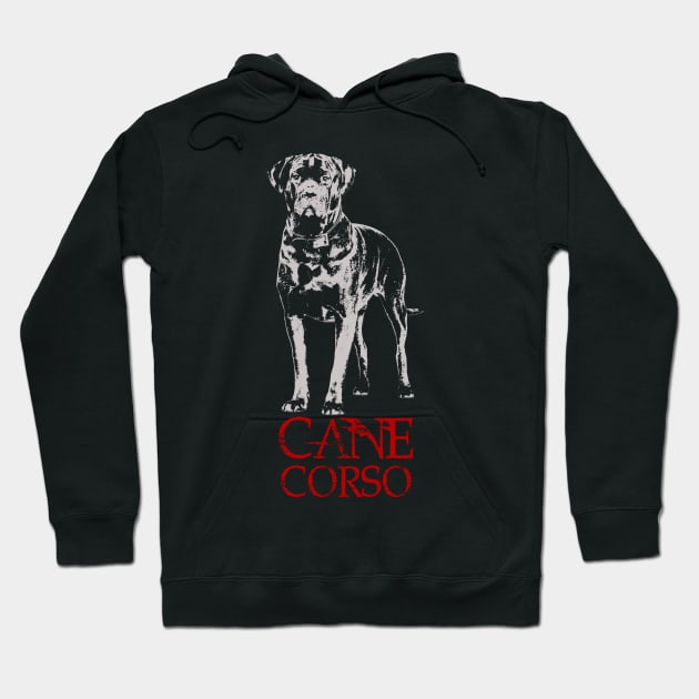 Cane Corso - Italian Mastiff Hoodie by Nartissima